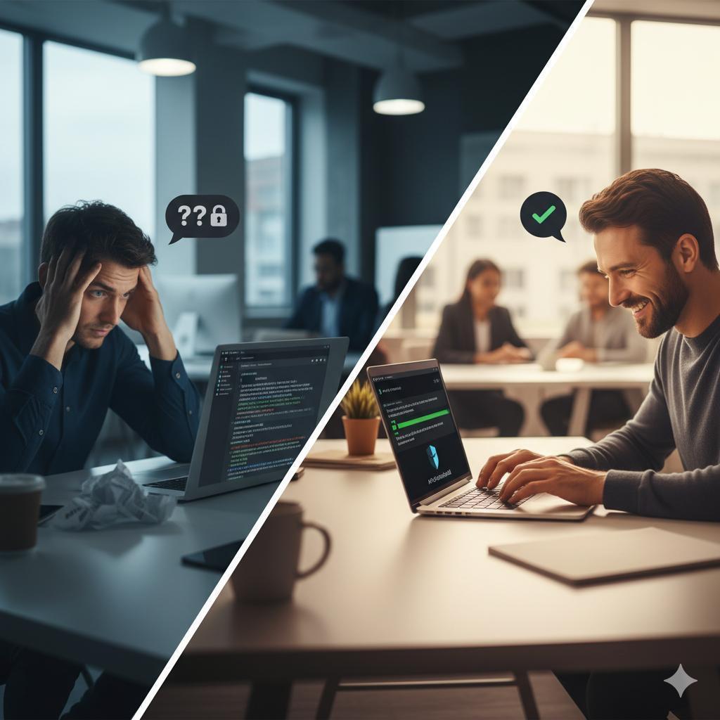 Cover for Your First-Day API Key Handoff Is Broken (And New Hires Know It)