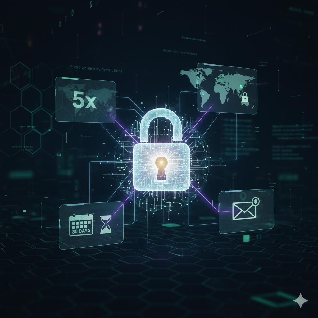 Cover image for: One-Time Secrets Just Got Smarter: Multi-Use Links, IP Restrictions, and 30-Day TTLs