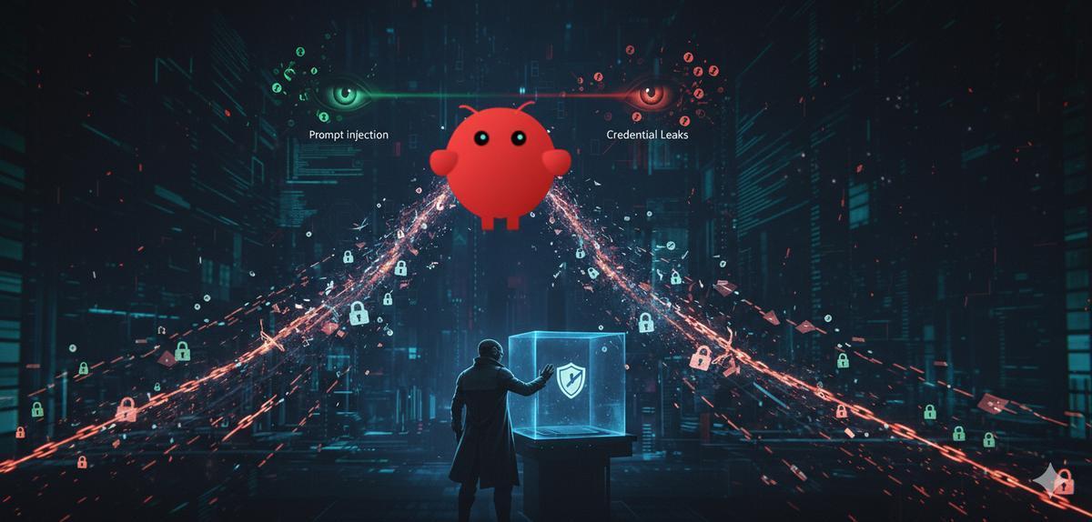 Cover image for: OpenClaw's 2026 Security Crisis: Credential Leaks, Prompt Injection & What You Should Do Right Now